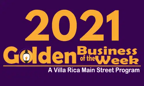 Villa Rica Main Street Golden Business of the week 2021
